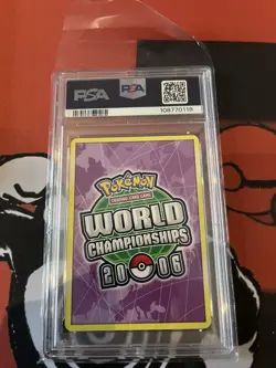 PSA 9 2005 DEOXYS EX EMERALD ULTRA RARE Pokemon World Championships Card 93/106 - Image 2