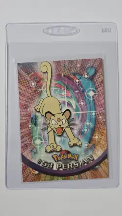 Topps Persian #53 Blue Logo Non-Foil Card TV Animation Edition - NM/MINT - Image 1