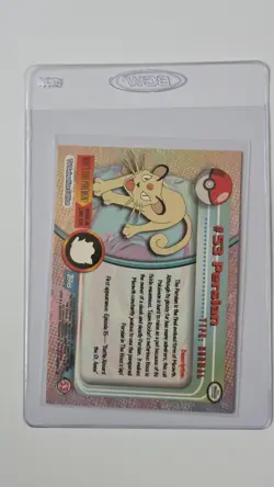Topps Persian #53 Blue Logo Non-Foil Card TV Animation Edition - NM/MINT - Image 2