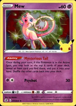 Pokemon Celebrations 25th Anniversary | Choose Your Card! | Holo Rares - Image 2