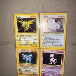 Pokemon Base Set Holo Lot 4 Cards Vintage WOTC - Image 3