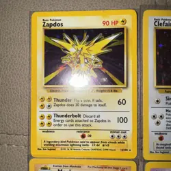 Pokemon Base Set Holo Lot 4 Cards Vintage WOTC - Image 4