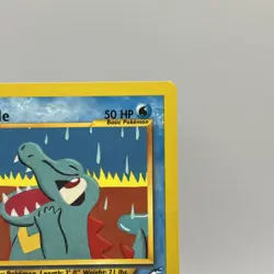 1st Edition Totodile 85/105 LP -Vintage Pokemon Card- Neo Destiny - Image 3
