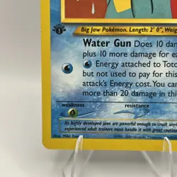 1st Edition Totodile 85/105 LP -Vintage Pokemon Card- Neo Destiny - Image 5