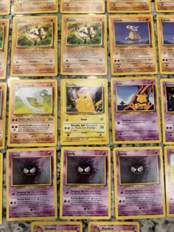 Pokemon Vintage Cards Lot of 50 WOTC 1st generation - Image 3