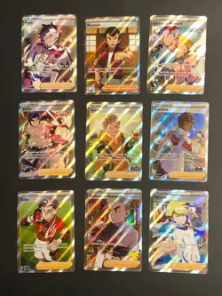 Lot of 9, Pokemon Trainer Cards, Siebold Peirs... - Image 1