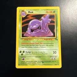 Muk 28/62 (NM/LP)- Fossil- Non Holo Rare- Pokemon Trading Card Game- Nintendo - Image 1
