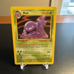 Muk 28/62 (NM/LP)- Fossil- Non Holo Rare- Pokemon Trading Card Game- Nintendo - Image 3