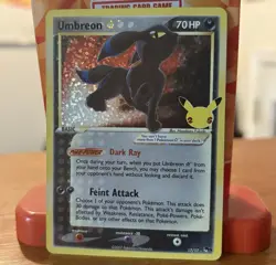 Umbreon Gold Star Holo Celebrations Classic Collection 17/17 Pokemon Card TCG NM - Image 2