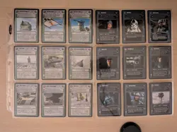 Star Wars CCG Complete Hoth Limited Black Border Set 162 Cards - Image 5