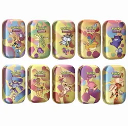 Pokemon 151 10 Mini Tins + 10 Promo Cards Bundle - 151 Sams Club Exclusive TCG - Image 1