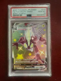 Pokemon Card JapaneseToxtricity VMAX 315/190 S4a SSR Shiny Star V PSA 10 - Image 1