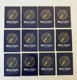 One Piece Card Lot x 12 SEC ALT ART - NM English Luffy Mr.2 Bon Kurei Otama Sabo - Image 2