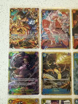 One Piece Card Lot x 12 SEC ALT ART - NM English Luffy Mr.2 Bon Kurei Otama Sabo - Image 3