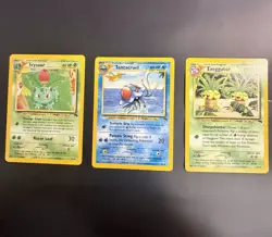 Pokemon Southern Islands Vintage Promo Lot 3 Cards Ivysaur Tentacruel Exeggutor - Image 1