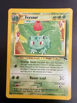 Pokemon Southern Islands Vintage Promo Lot 3 Cards Ivysaur Tentacruel Exeggutor - Image 3