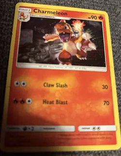 CHARMELEON 19/147 Burning Shadows Holo Pokemon Card NM 2017 - Image 1