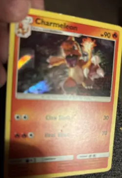 CHARMELEON 19/147 Burning Shadows Holo Pokemon Card NM 2017 - Image 2