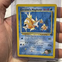 Giovanni's Magikarp 73/132 Gym Challenge Common Pokemon Card NM/MT Pokemon WOTC - Image 1