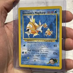 Giovanni's Magikarp 73/132 Gym Challenge Common Pokemon Card NM/MT Pokemon WOTC - Image 2