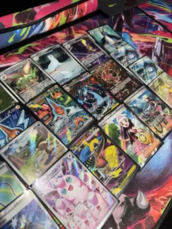 POKEMON Phantasmal Flames Lot Of 20 Cards: Illustration Rares, SIR,Trainers, EX - Image 1