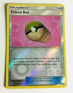 Pokemon 131/168 Friend Ball individual card Celstial Storm Uncommon reverse Holo - Image 1