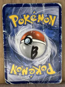 Pokemon Card Team Aqua's Kyogre EX 6/34 Double Crisis - Damaged - Image 2