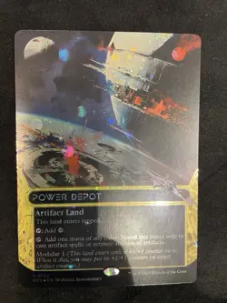 Power Depot Galaxy Foil 124 Edge of Eternities Stellar Sights NM Free Ship - Image 1