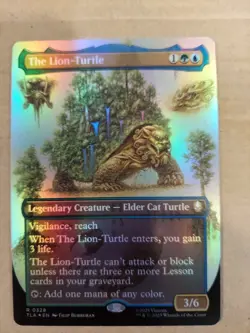 The Lion-Turtle (Borderless) Avatar: The Last Airbender Foil - Image 1