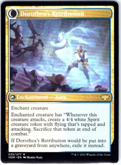 #235 Dorothea, Vengeful Victim Innistrad: Crimson Vow Rare - Image 2