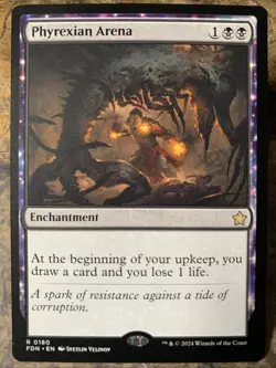 MTG TCG Foundations Phyrexian Arena 0180 Regular Rare - Image 1