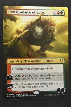 Magic The Gathering: Domri, Anarch of Bolas - BLC - Borderless NM Unplayed - MTG - Image 1