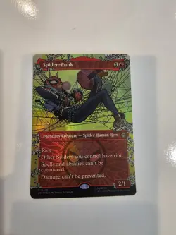 Spider-Punk (0210) (Borderless) Marvel's Spider-Man Foil - Image 1