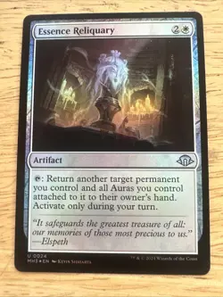 1x Essence Reliquary - Foil MTG Modern Horizons 3 NM Magic Foil - Image 1