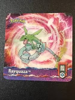 2006 POKEMON CARD RAYQUAZA AF76 ARTBOX ADVANCED ACTION FLIPZ RARE - Image 1