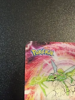 2006 POKEMON CARD RAYQUAZA AF76 ARTBOX ADVANCED ACTION FLIPZ RARE - Image 3