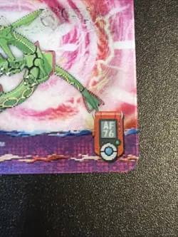 2006 POKEMON CARD RAYQUAZA AF76 ARTBOX ADVANCED ACTION FLIPZ RARE - Image 5