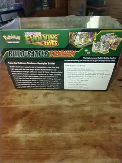 Pokemon TCG Sword & Shield- Evolving Skies Build & Battle Stadium Sealed Minty 820650809781 - Image 3