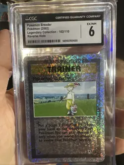 Pokemon Breeder 102/110 Legendary Collection Reverse Holo - Image 1
