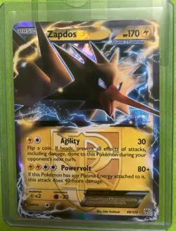 Zapdos EX - 48/135 - Pokemon Plasma Storm Black &White Ultra Rare - Image 1