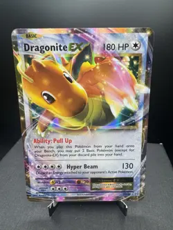 Pokemon TCG XY Evolutions Dragonite EX 72/108 Ultra Rare Holo NM! - Image 1