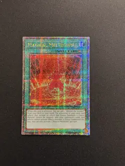 2025 YUGIOH RA04 1ST ED QCR SECRET RARE MAGICAL MELTDOWN NM - Image 1