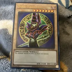 Yugioh! Dark Magician - LOB-EN005 - Ultra Rare - Unlimited 25th Anniversary Edit - Image 1