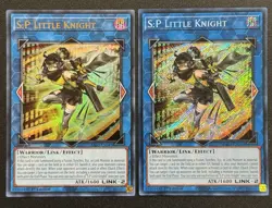 2024 YUGIOH RA03 1ST ED SECRET & ULTRA RARE SP LITTLE KNIGHT NM SET - Image 1