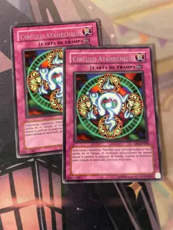 YUGIOH - SPELLBINDING CIRCLE X2 - RARE - DB1 - NM - SPANISH - Image 1