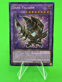Yu-Gi-Oh Battles Of Legend Monster Mayhem Dark Paladin SR BLMM-EN008 NM!!! - Image 1