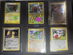 *MINT* Lot Of 6 Vintage Holo, Stamped, Etc. Pokemon cards TCG Great Centering - Image 1