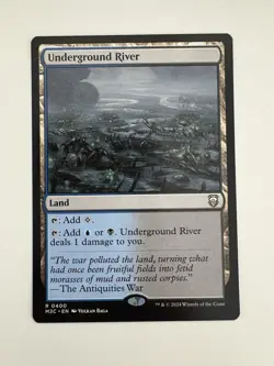 Underground River MTG Magic the Gathering Card NM Near Mint M3C - Image 1