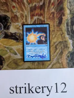 Force Spike - Legends - Signed by Bryon Wackwitz - MTG - Image 1