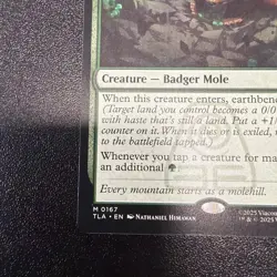 MTG Badgermole Cub Mint/Near Mint - PACK FRESH - Image 5